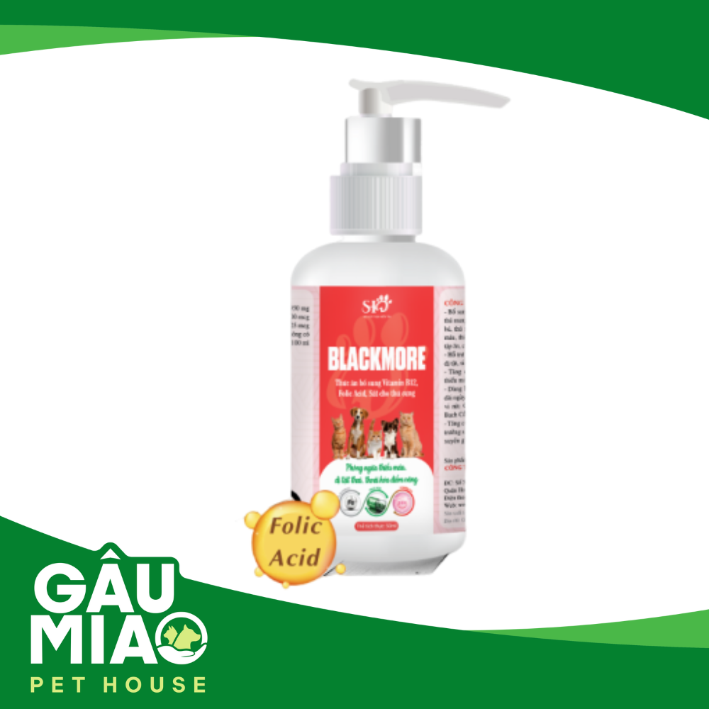SHD BLACK MORE 50ml - Dung dịch uống bổ sung Sắt, B12, bổ máu