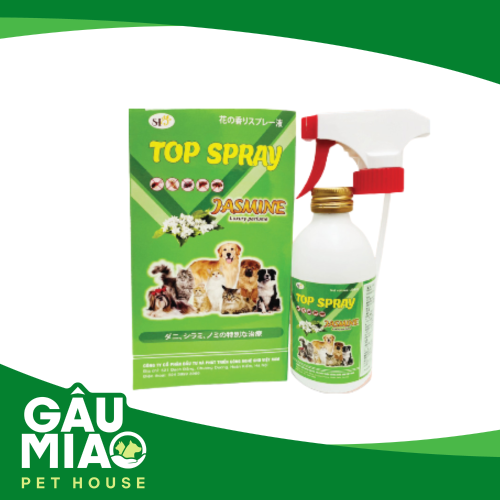 SHD Top Spray 200ml-Xịt trị ve, rận