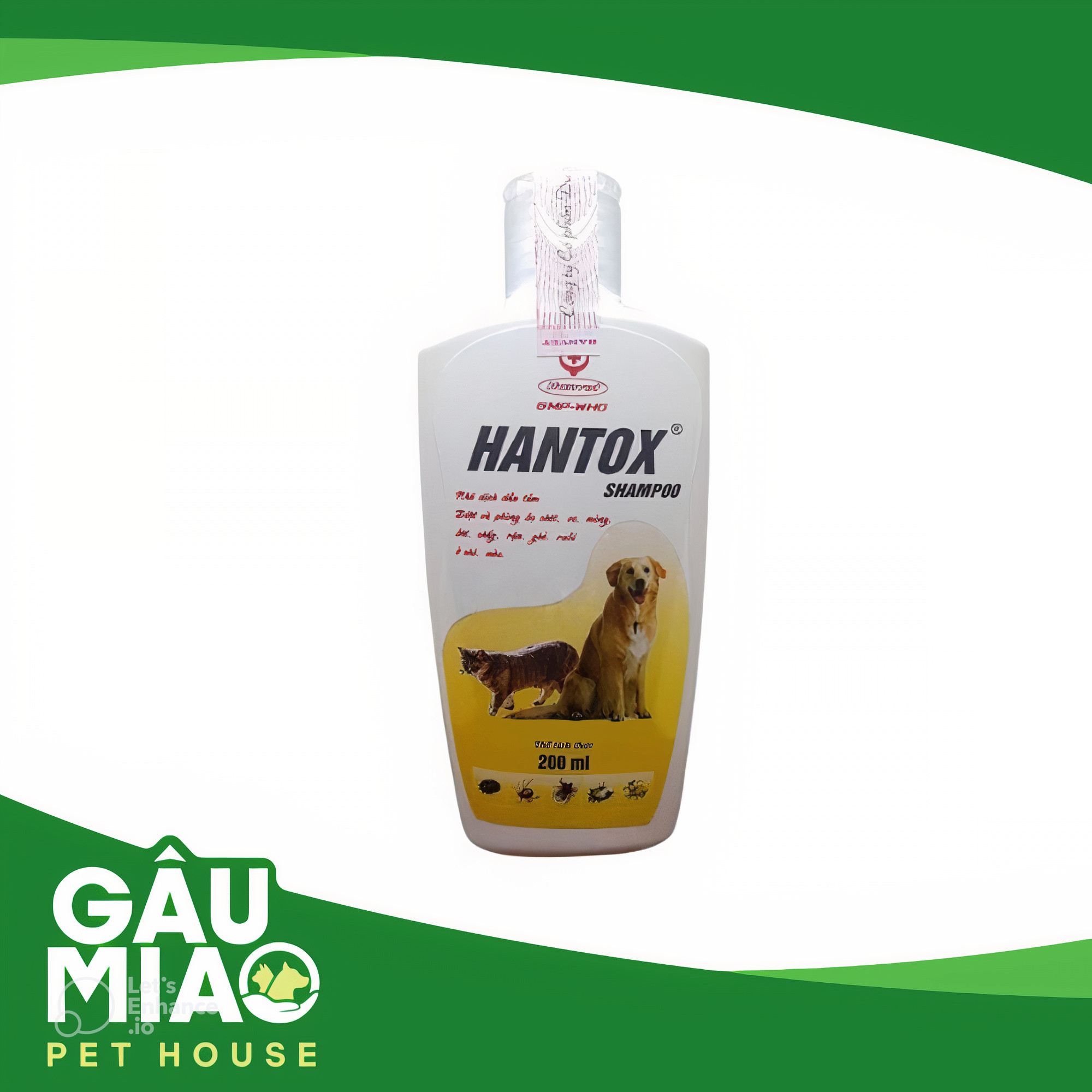 Sữa tắm Hantox  ( Vàng) 200ml