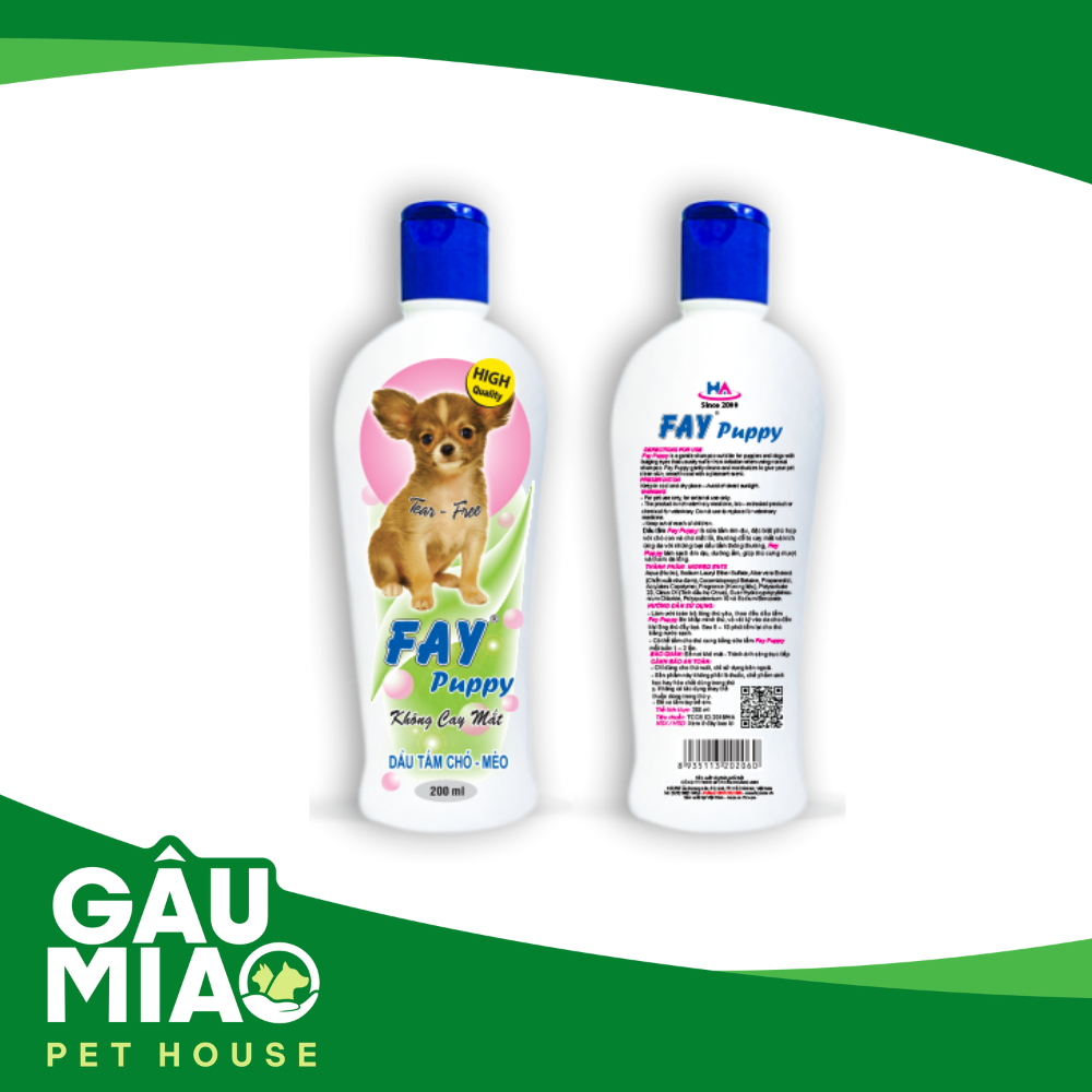 Dầu tắm chó con Fay Puppy