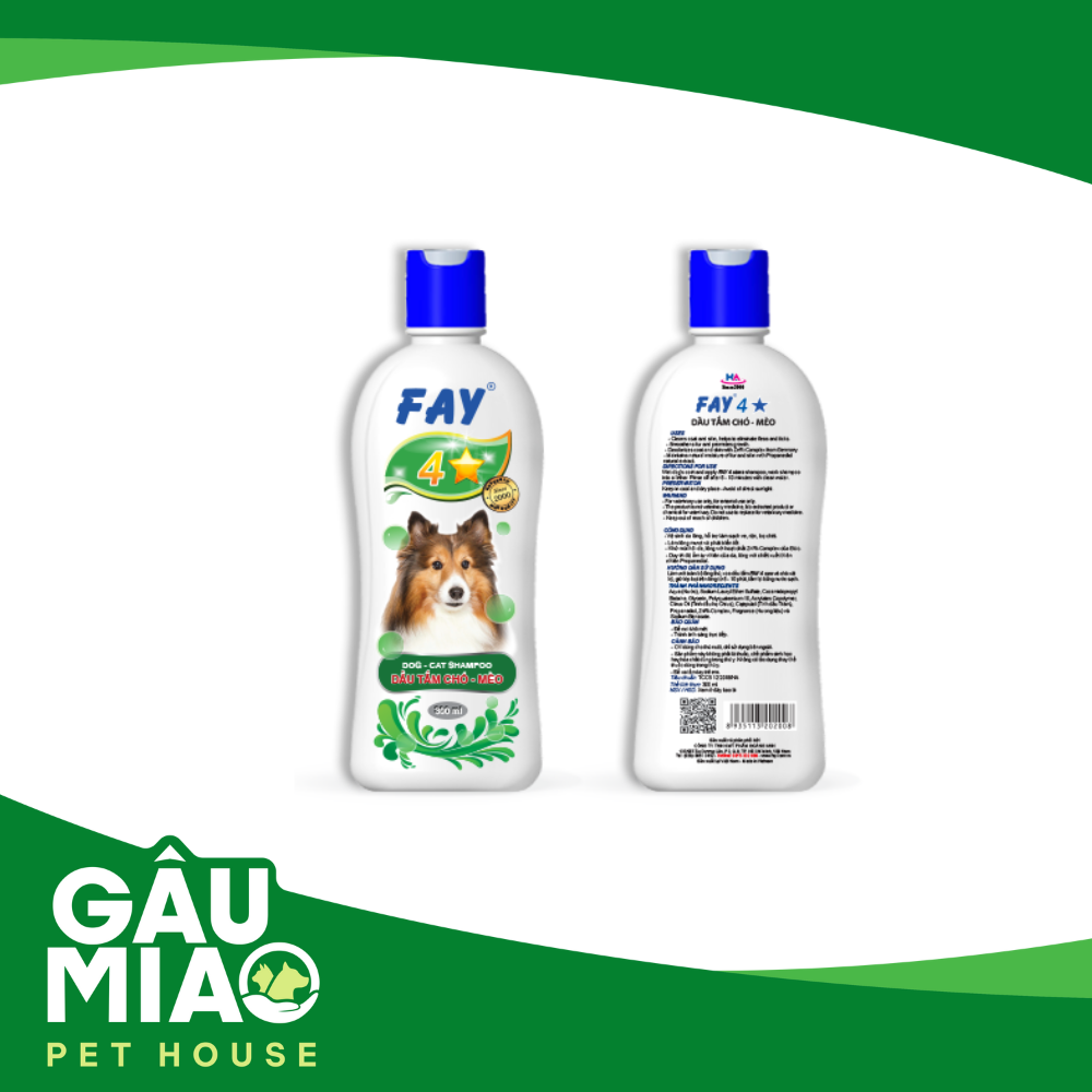 Dầu tắm trị ve Fay 4 sao
