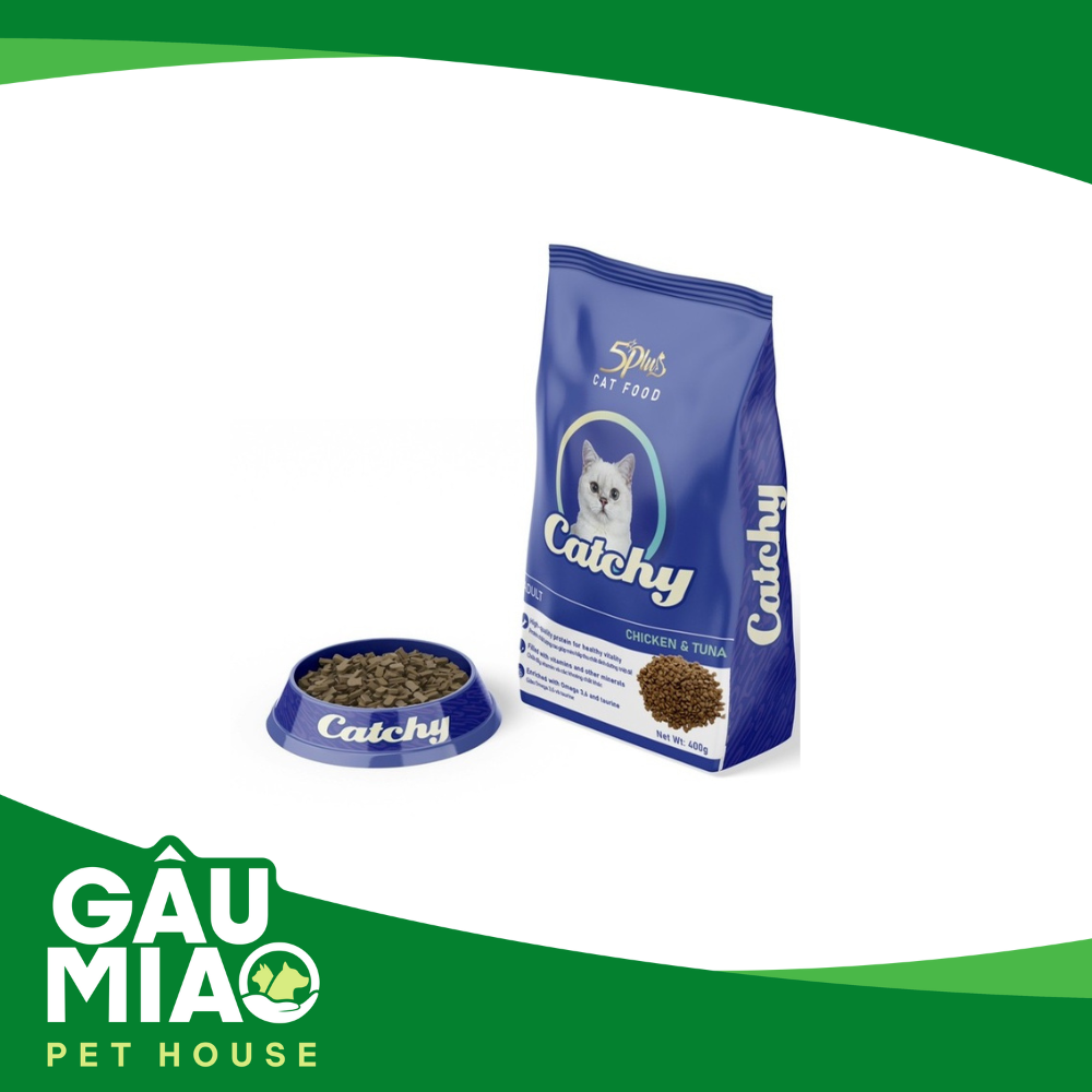 5Plus Catchy Adult Cat Chicken&Tuna- Thức ăn mèo lớn