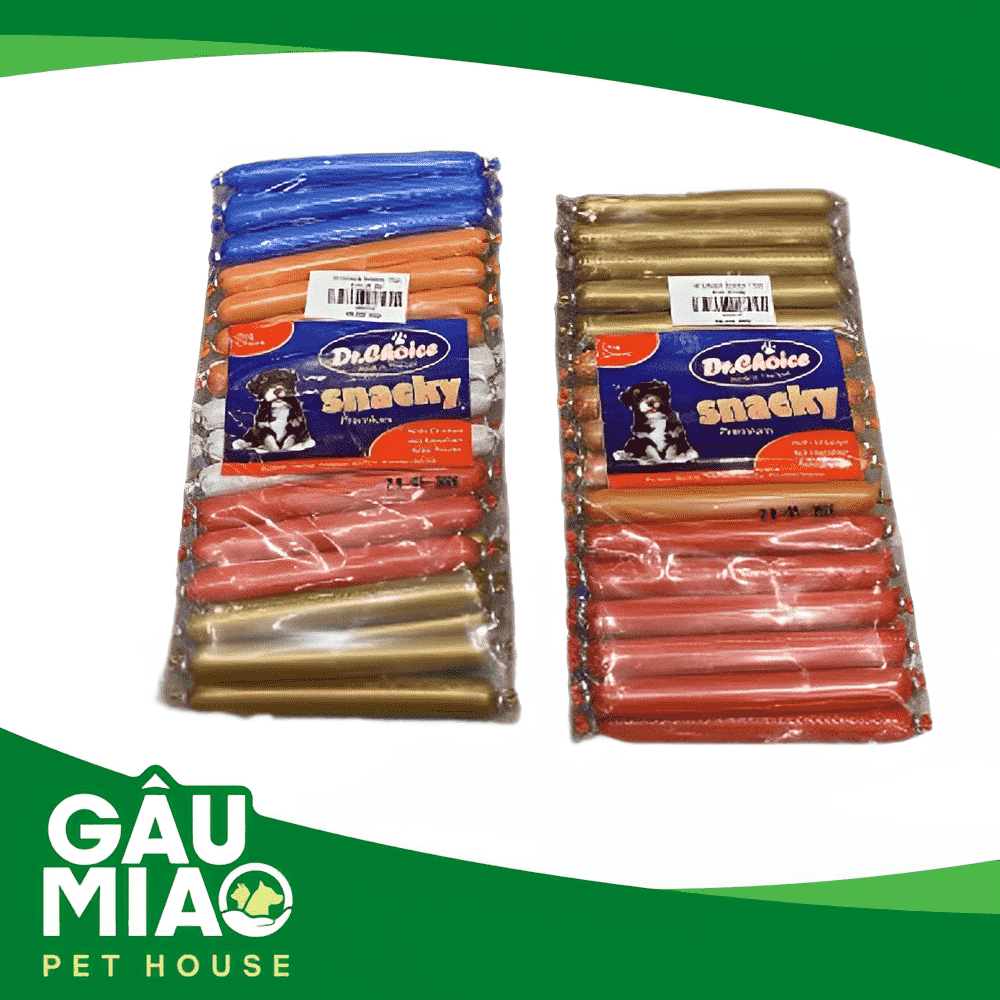 Dr.Choice Snacky - Xúc Xích 30 cây