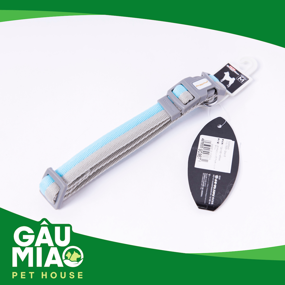 Doggyman Vòng cổ 2 màu 20mm-20kg