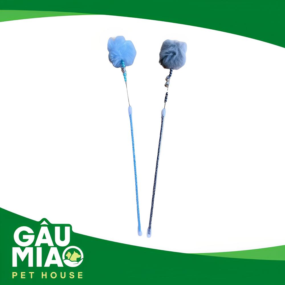 HK-Cây chọc mèo bông chuông