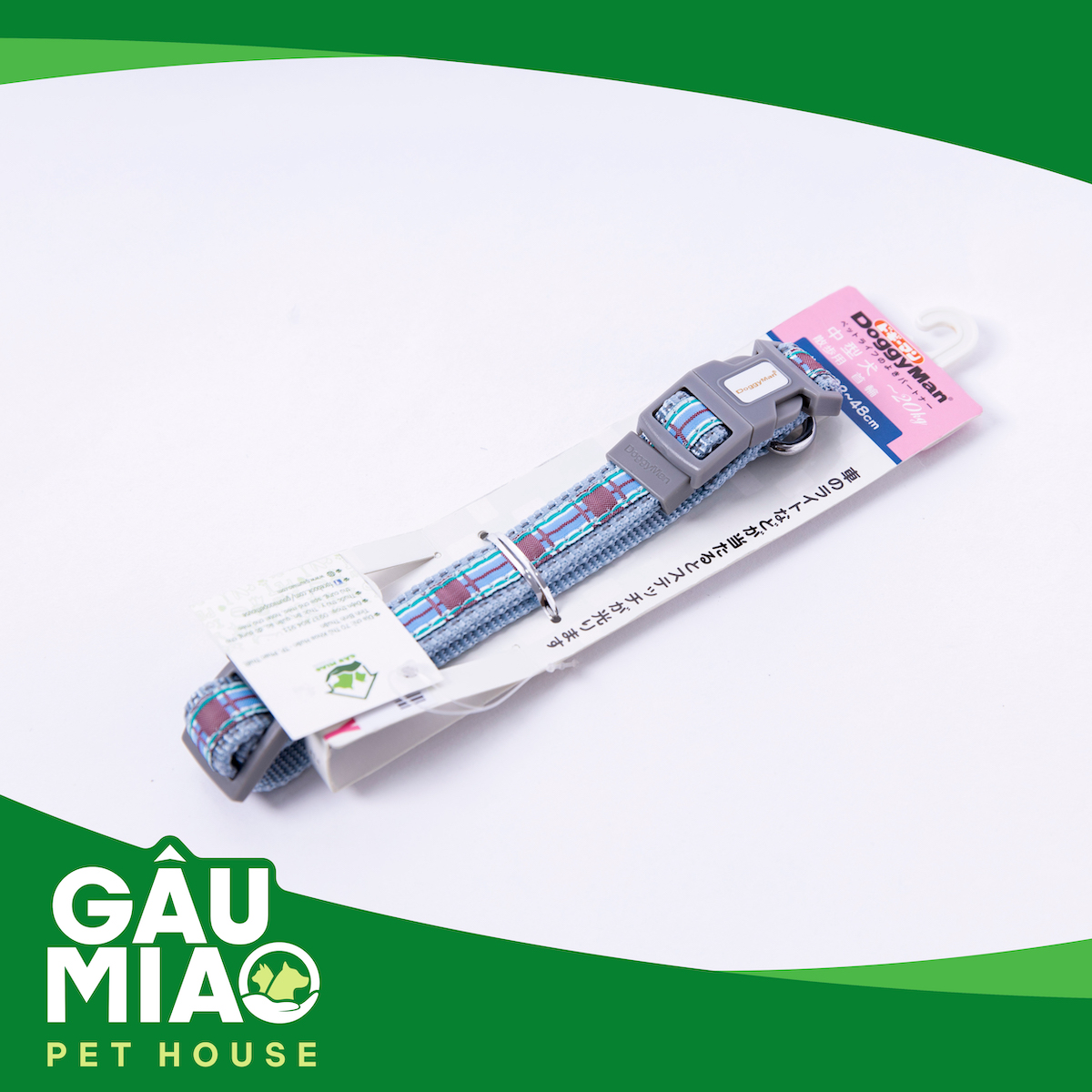 DoggyMan Vòng cổ 20kg 20mm