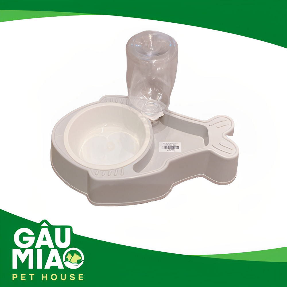 Tô đôi ăn uống hình Cá chén nhựa