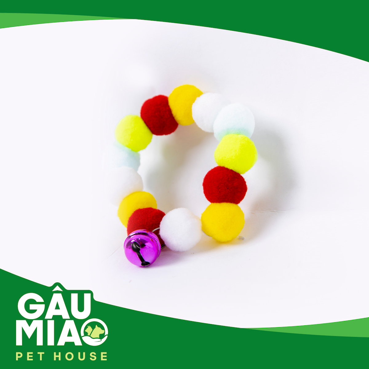 Vòng cổ bông lục lạc