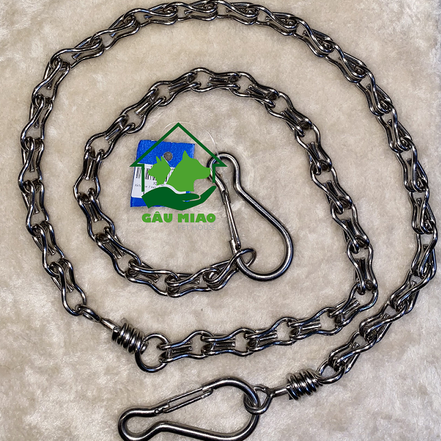 Xích móc inox 1 móc dài 1.5m