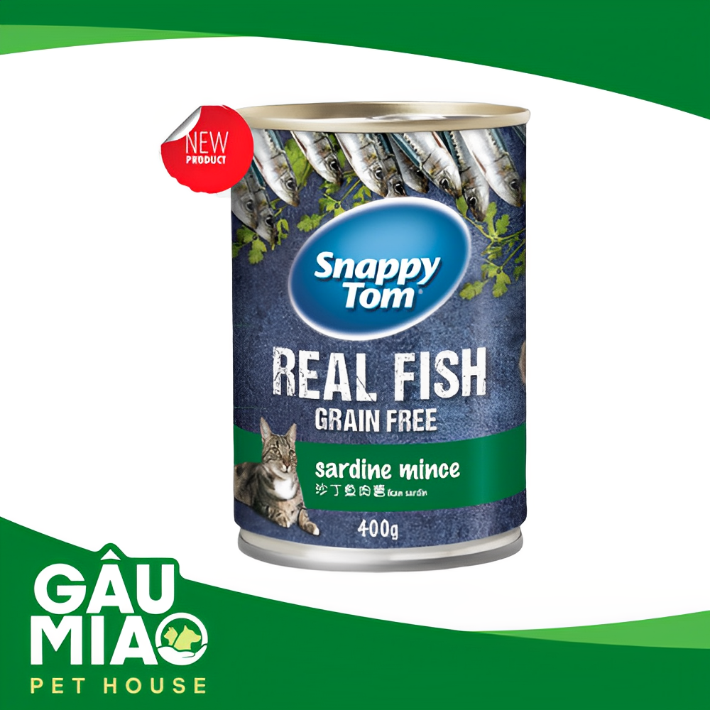 Snappy Tom-Pate cho mèo từ 4 tháng tuổi-Lon 400g