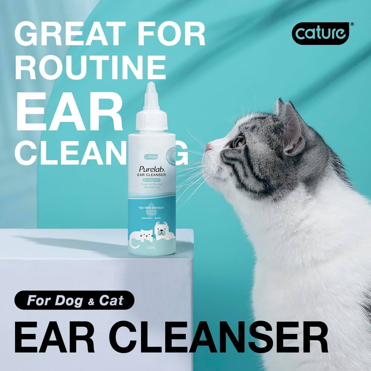 Cature Purelab Ear Cleanser - Dung dịch vệ sinh tai - 120ml