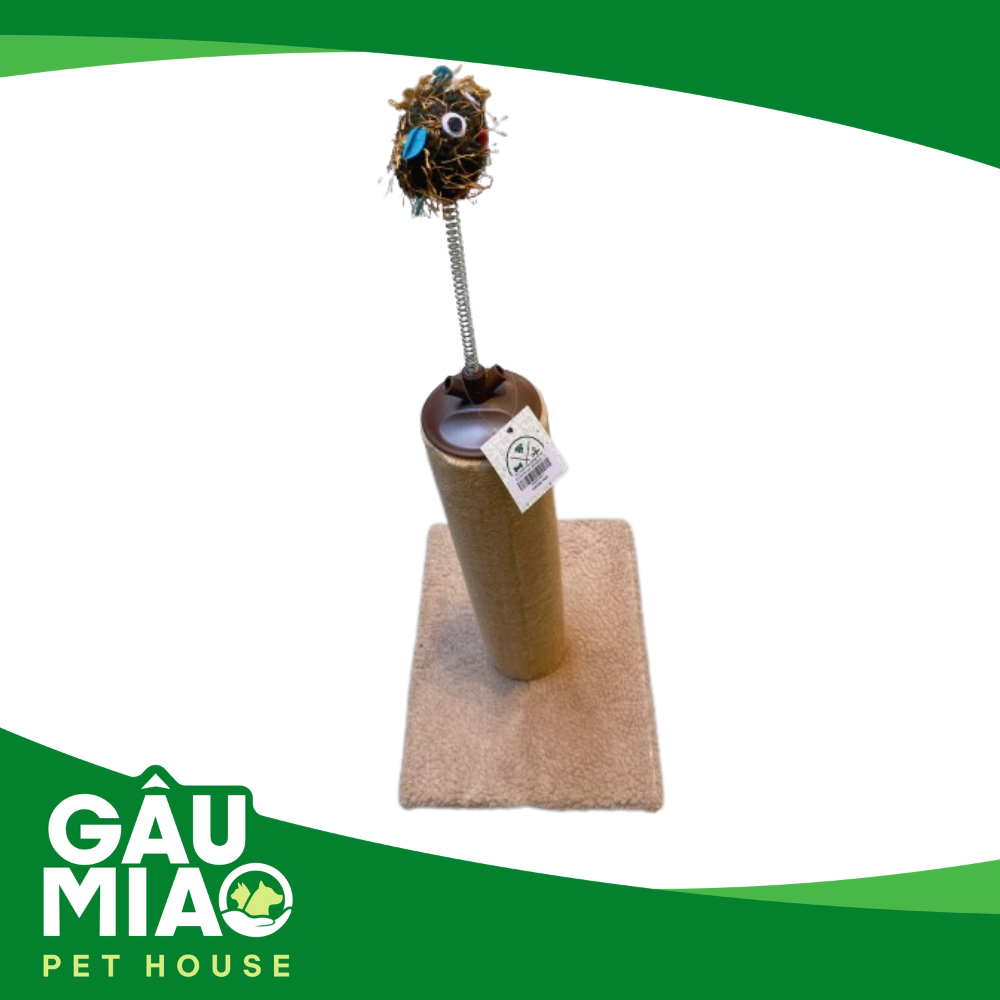 Trụ mèo cào bóng lò xo 31*25*61cm 3009002