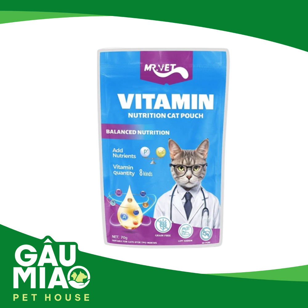 Mr.Vet-Pate cho mèo 70g