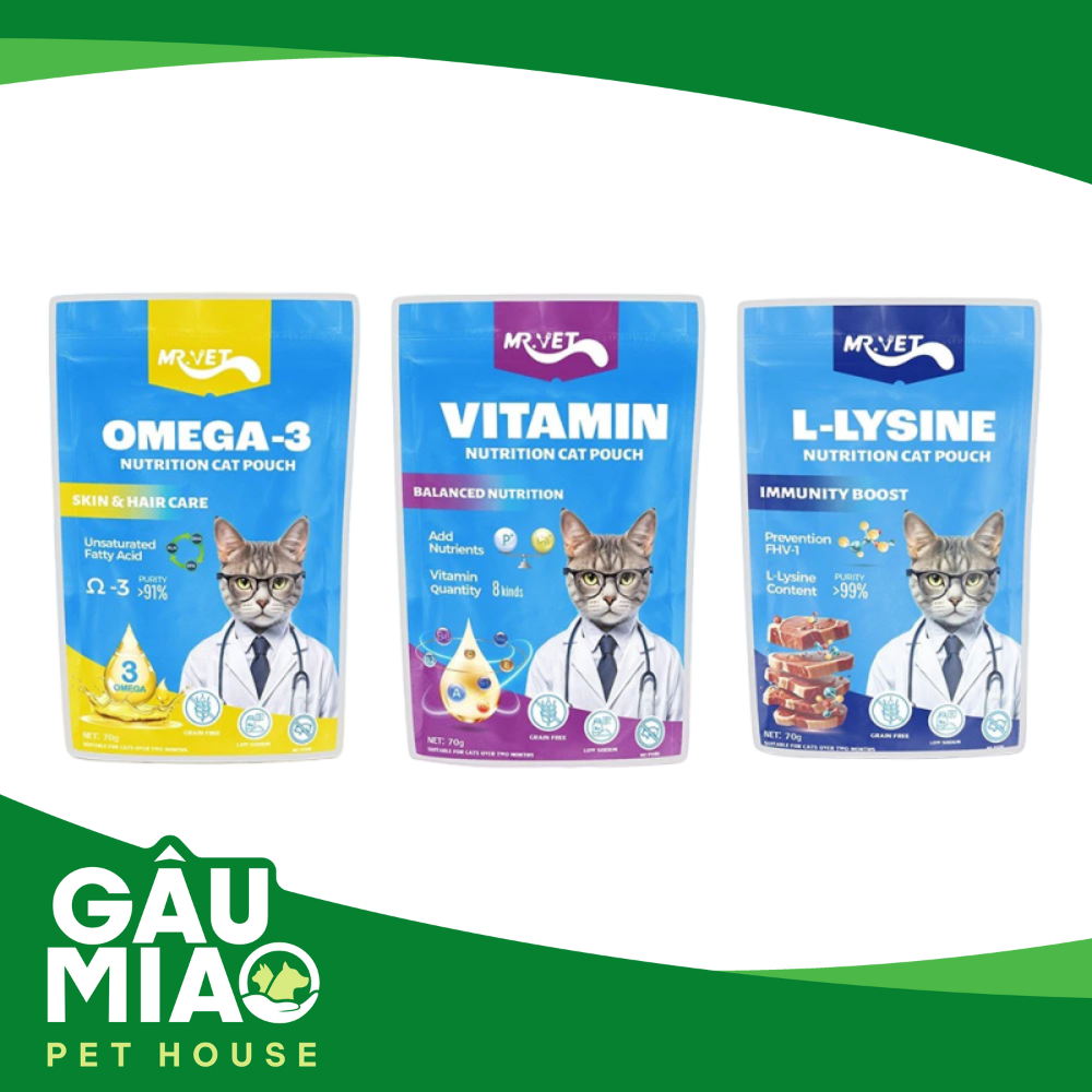 Mr.Vet-Pate cho mèo 70g