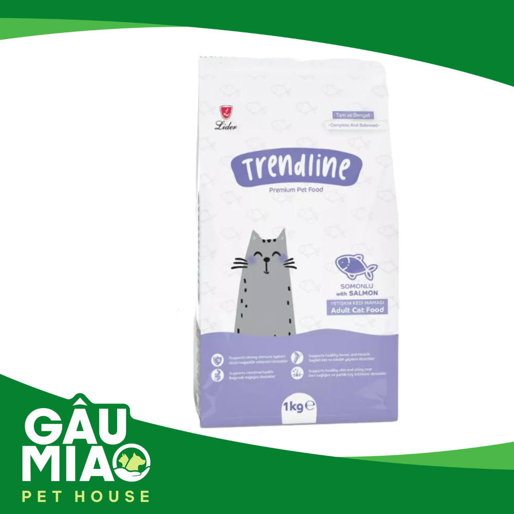 Trendline-Adult cat 1kg-Thức ăn mèo trưởng thành