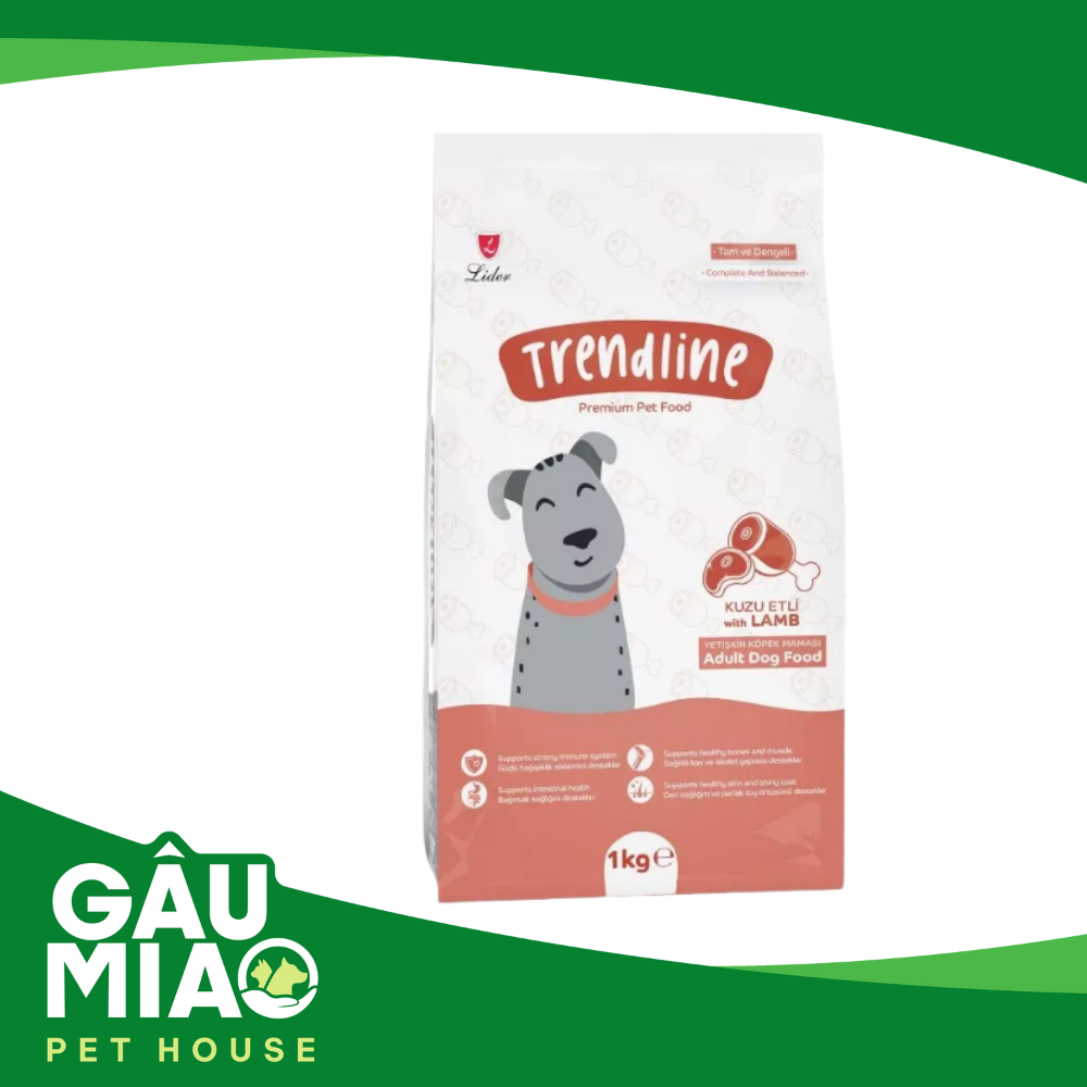 Trendline-Adult dog 1kg-Thức ăn chó trưởng thành