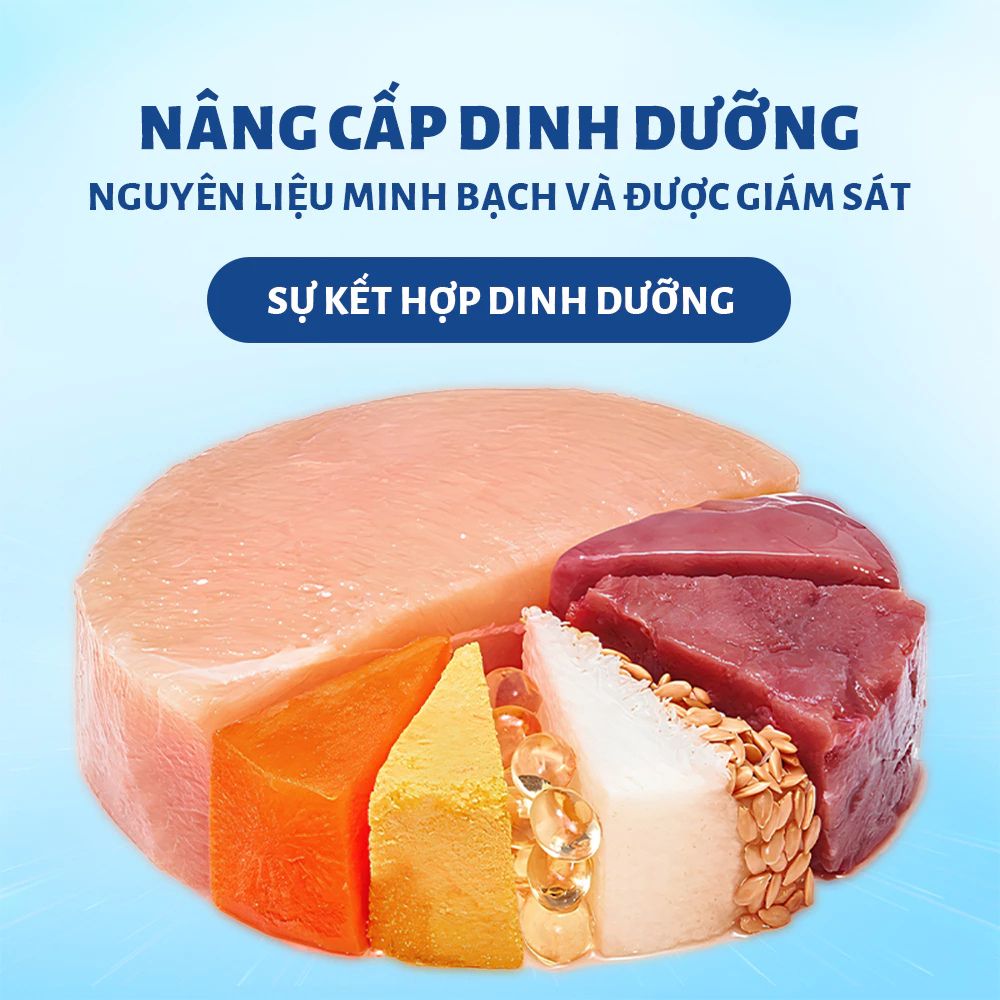 Mr.Vet T1-Thức ăn hạt cho mèo-Thịt gà, thịt bò-1kg