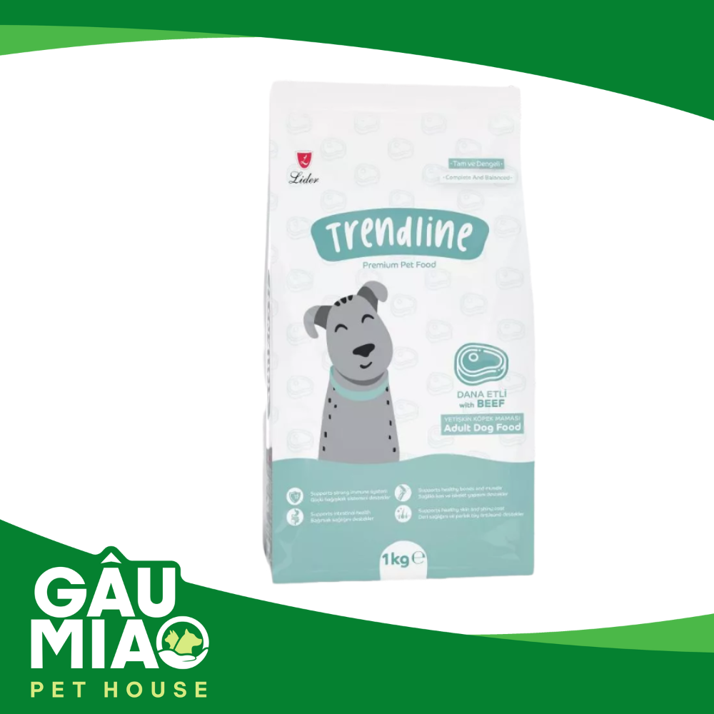 Trendline-Adult dog 1kg-Thức ăn chó trưởng thành