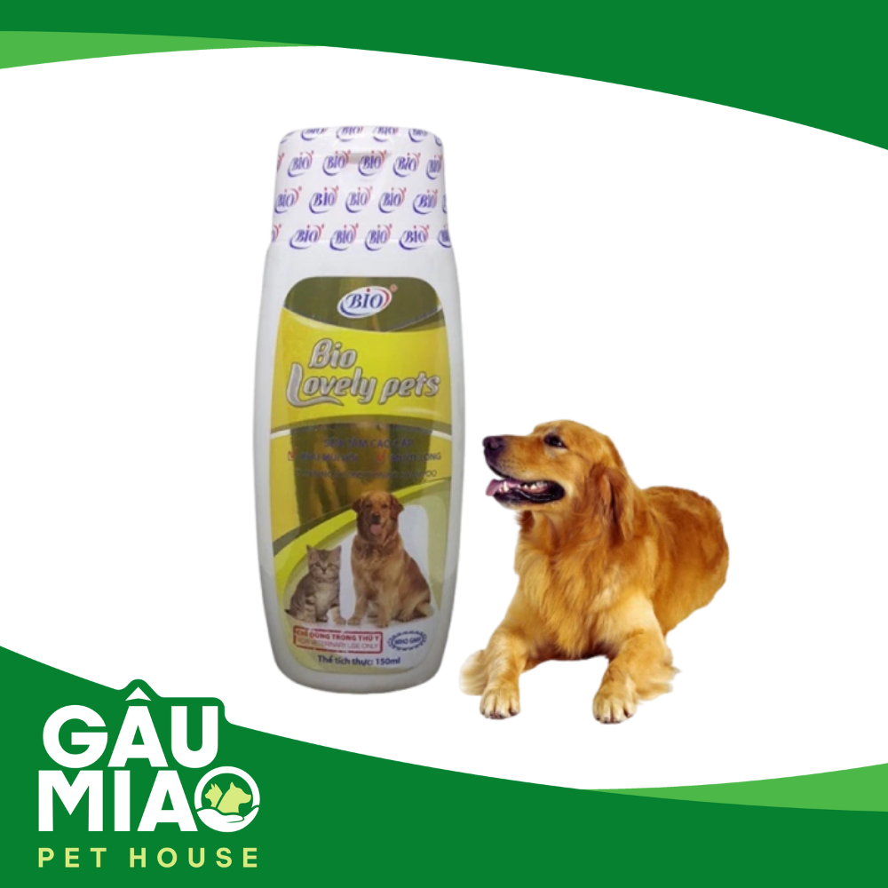 Bio-Lovely Pets 150ml - Sữa tắm khử mùi, mượt lông