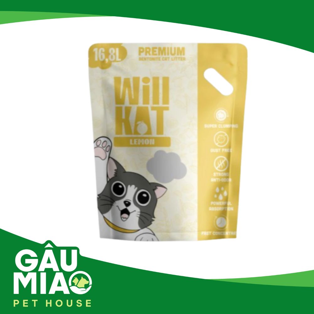Cát vệ sinh Will Kat - 16.8L