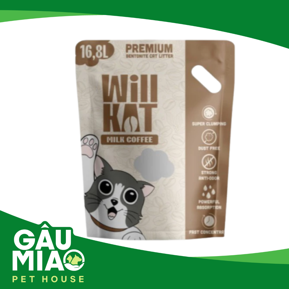 Cát vệ sinh Will Kat - 16.8L