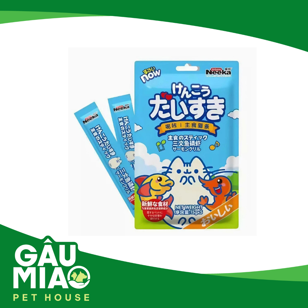 Neeka-Súp thưởng cho mèo (15g*5)