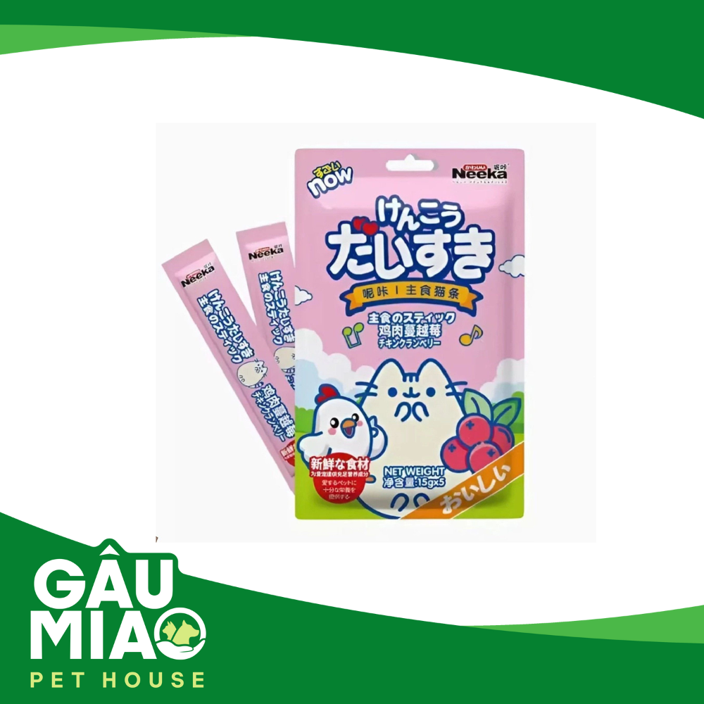 Neeka-Súp thưởng cho mèo (15g*5)