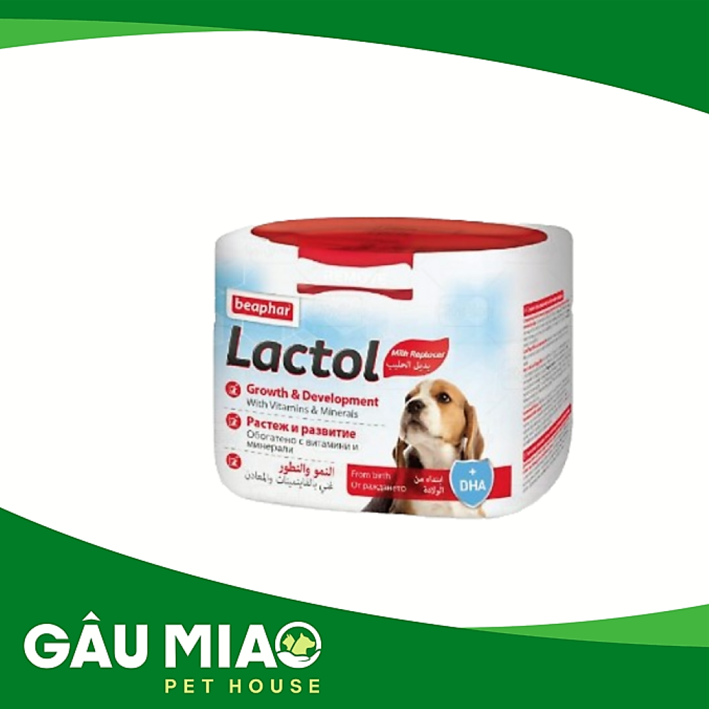 Beaphar Lactol Puppy Milk 500g - Sữa bột cho chó con