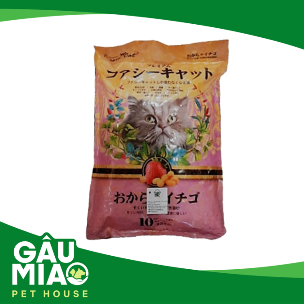 Cát đậu nành Nhật Fussie 10L