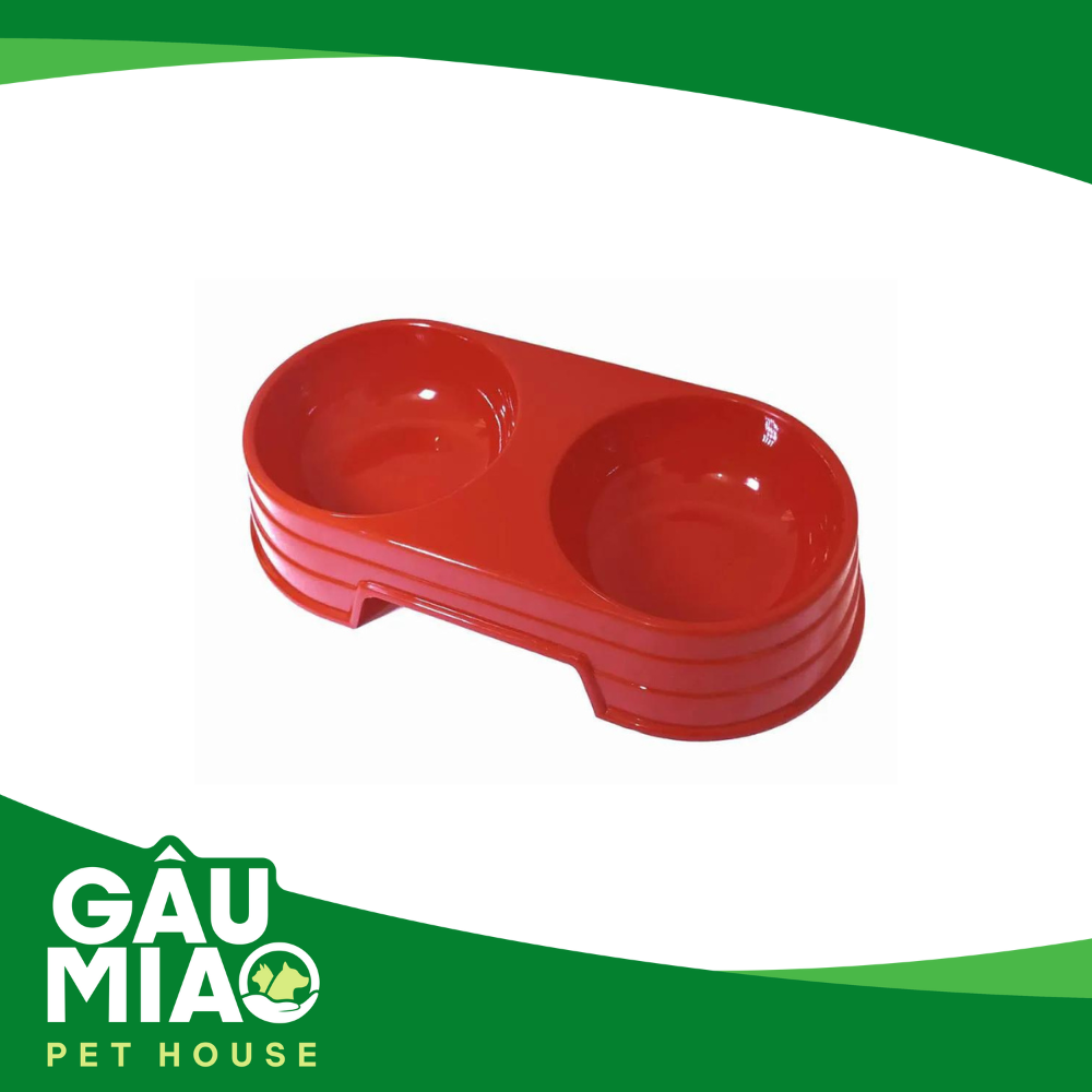 Tô nhựa đôi tròn OPT36724-23x12x3.5cm