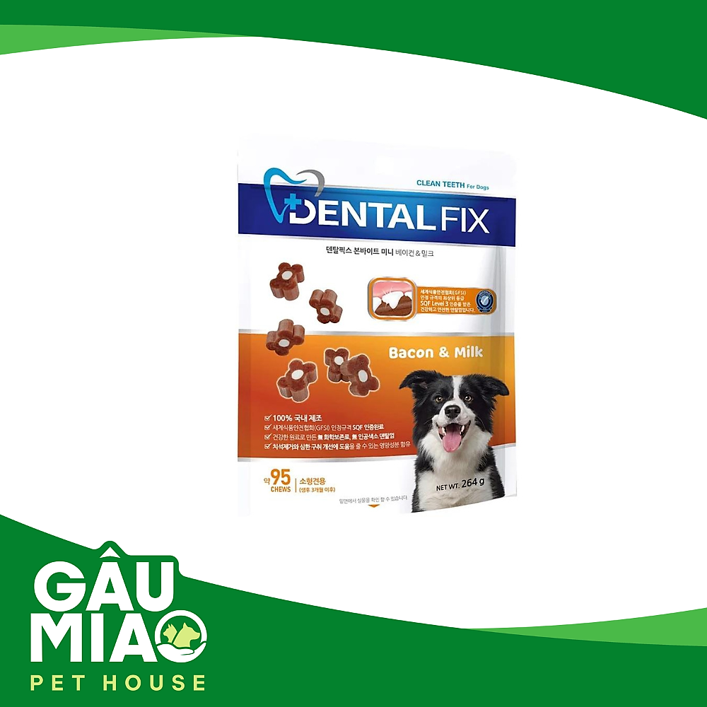 Bowwow Gum trắng răng Medium Dental Fix