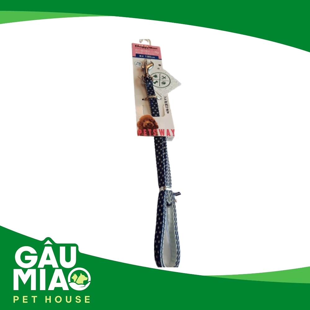 DoggyMan Dây dắt thú cưng 5kg 10mm