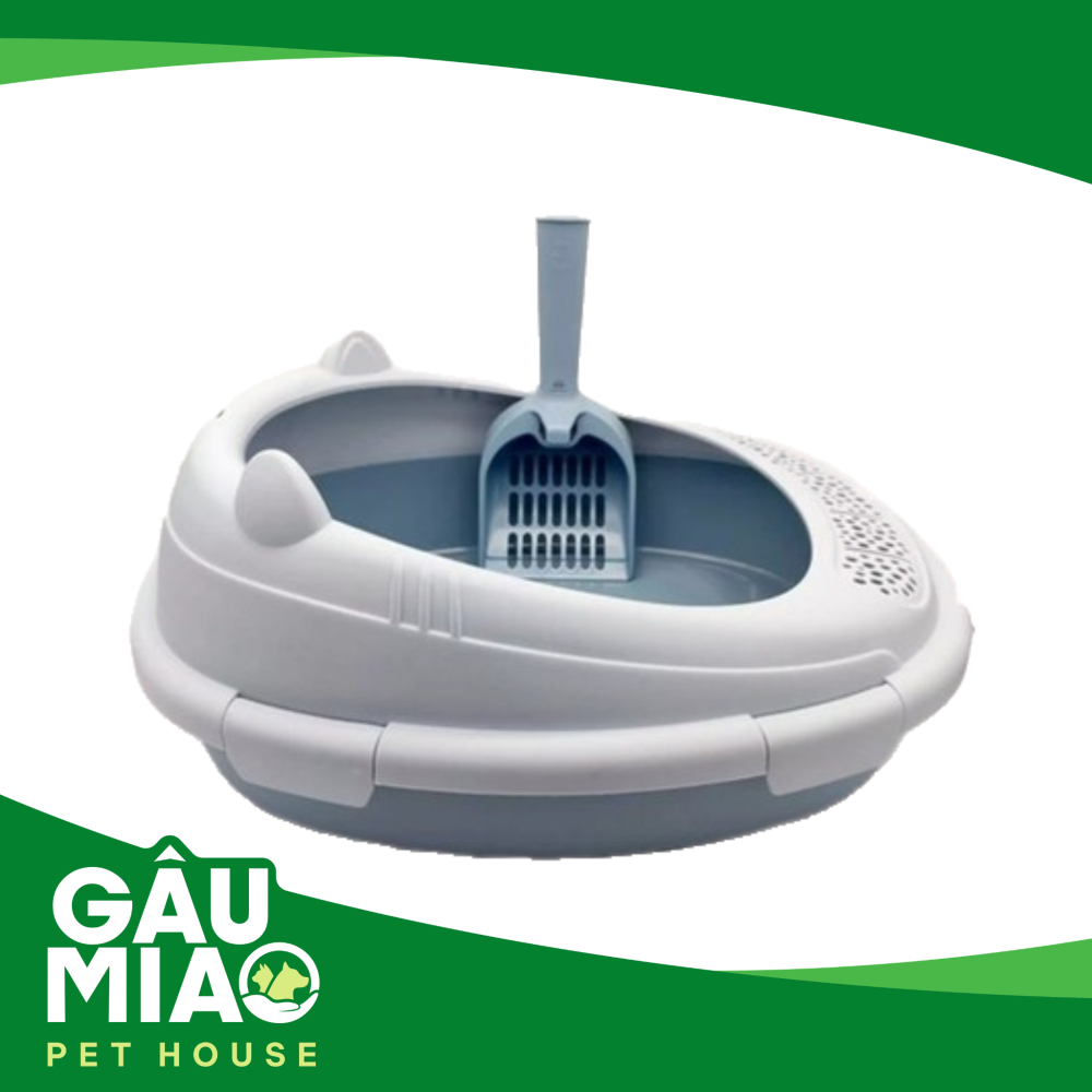 Thùng vệ sinh mèo oval LS223