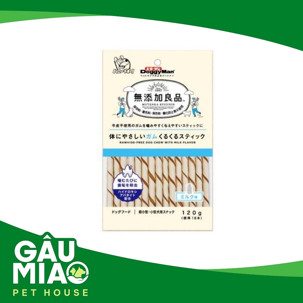 DoggyMan Que gặm hương sữa 120g