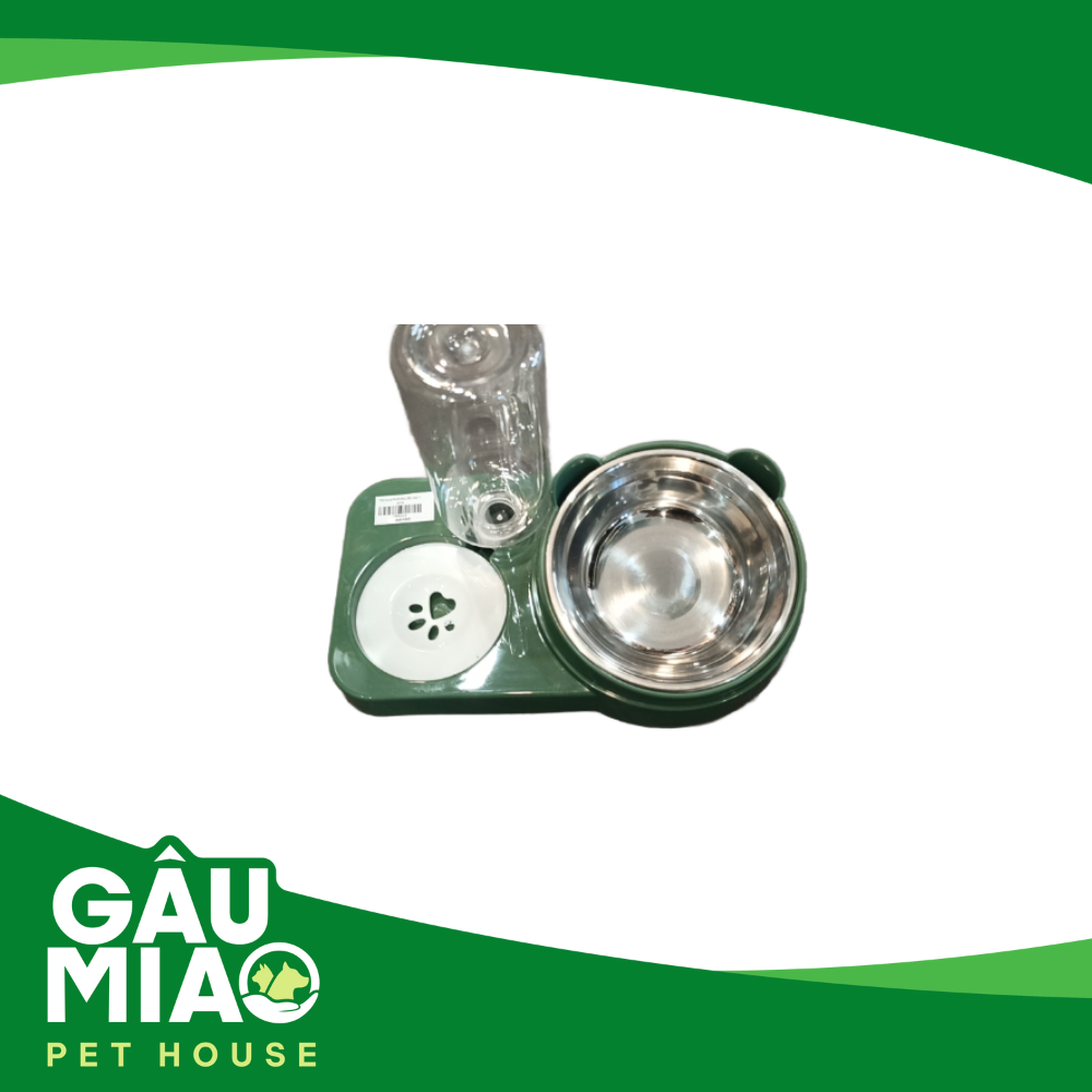 Tô inox hình thú đế cao + bình