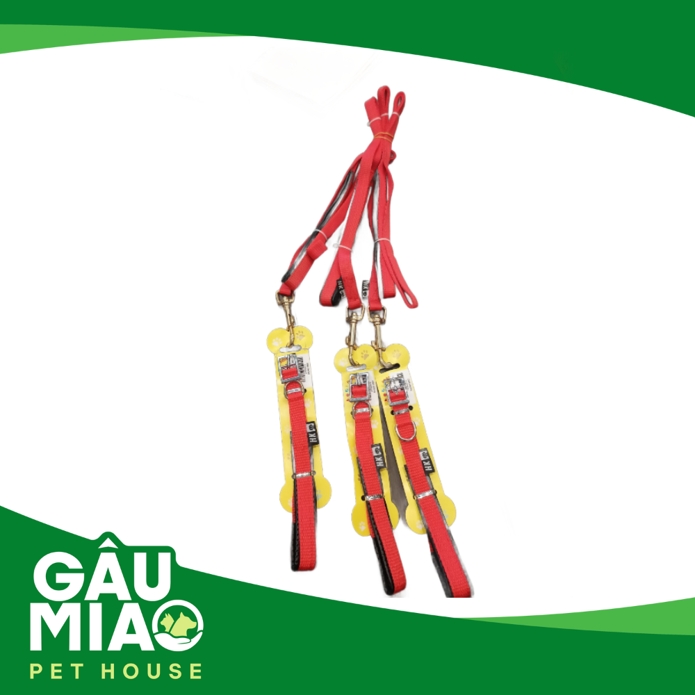 Bộ dắt+vòng cổ đệm HK