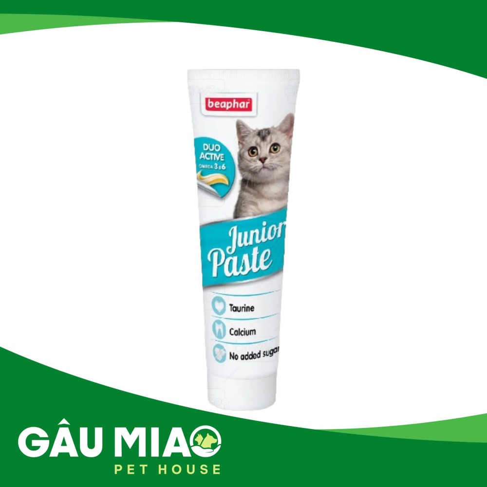 Beaphar Duo Active Junior Paste Cat 100g - Gel dinh dưỡng cho mèo con