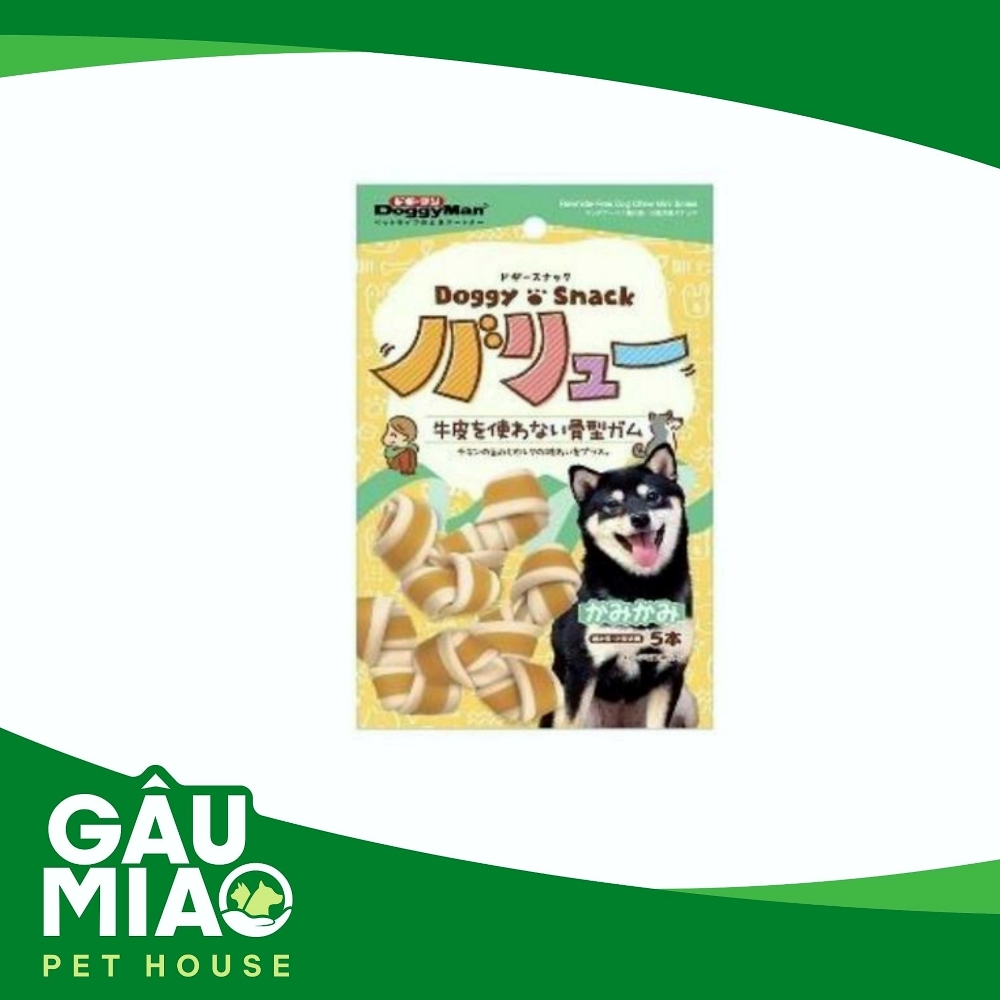 DoggyMan Xương nơ hương sữa 5 cây