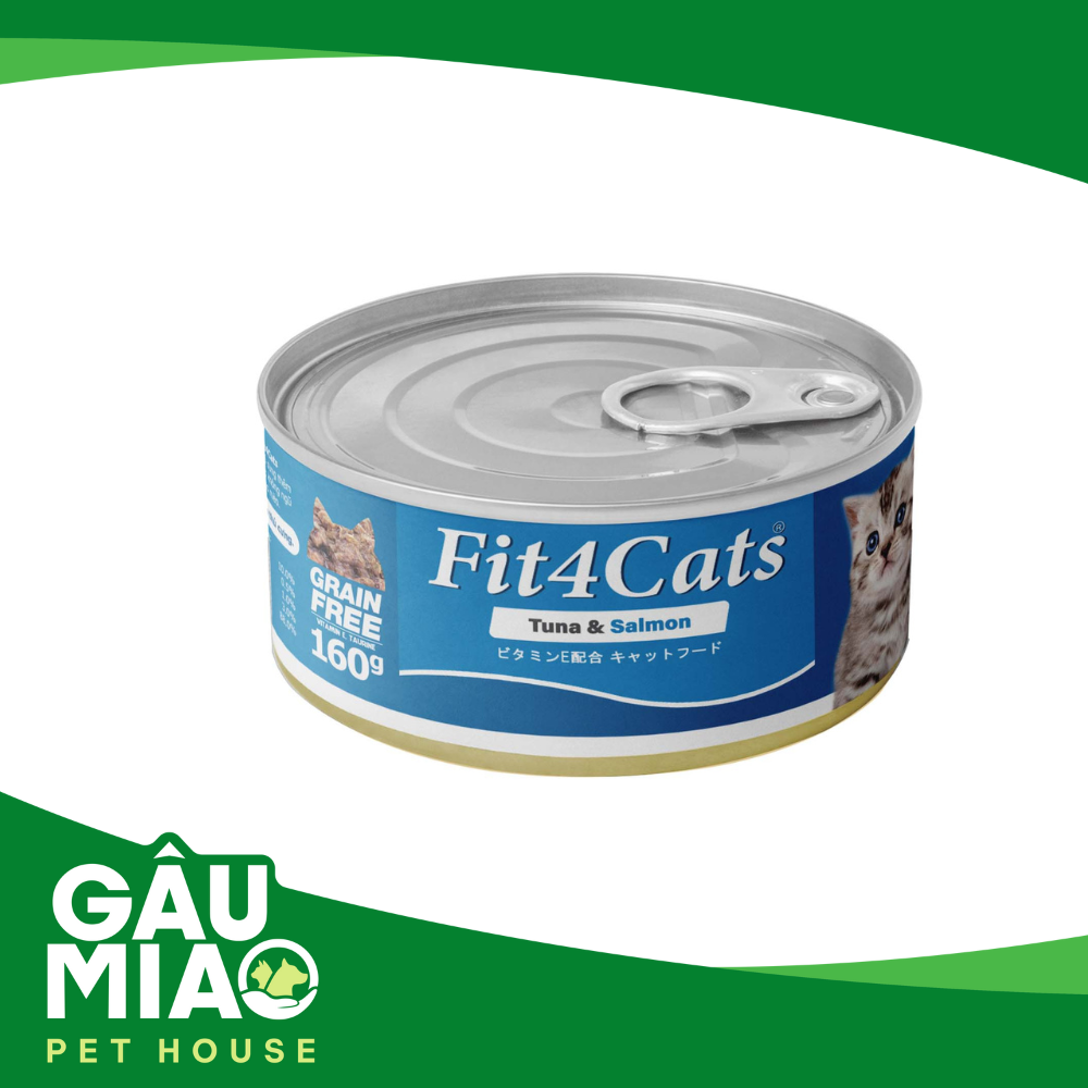 Fit4Cats Cá ngừ cho mèo hộp 160g