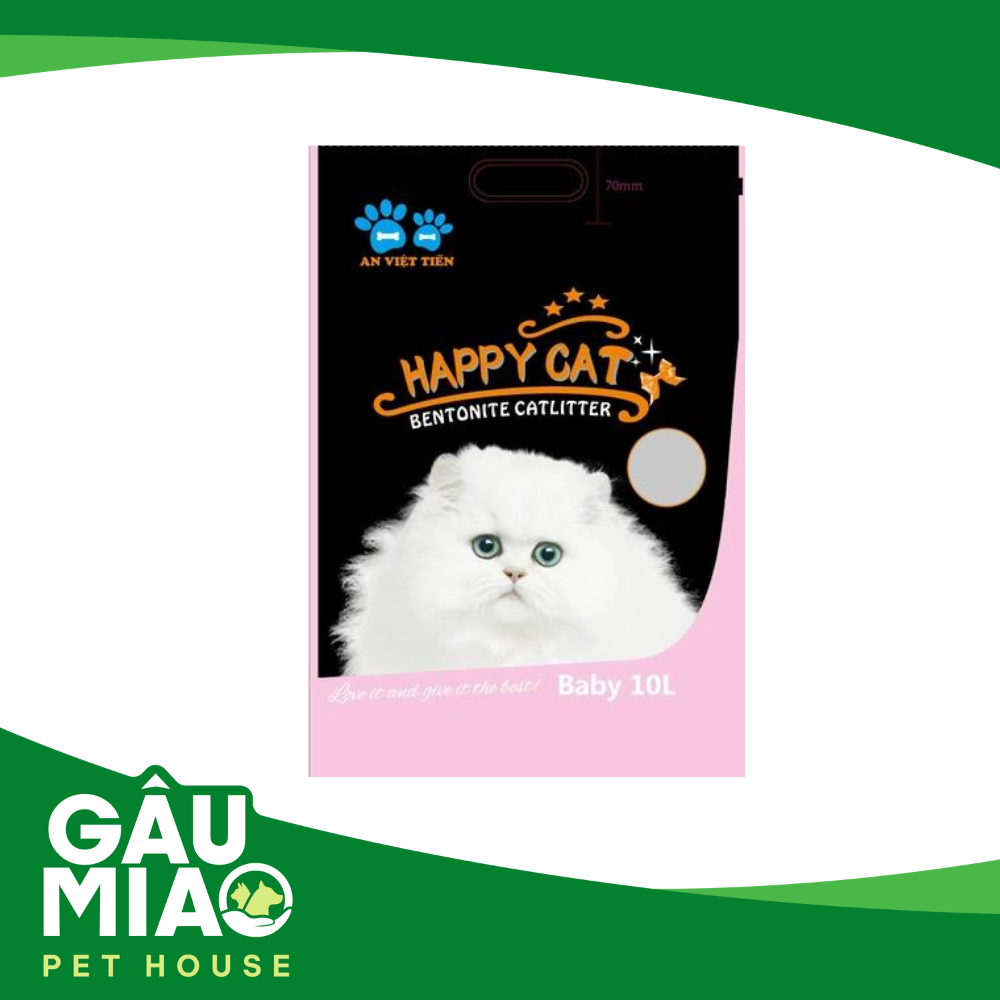 HAPPY CAT-CÁT VỆ SINH CHO MÈO-10L