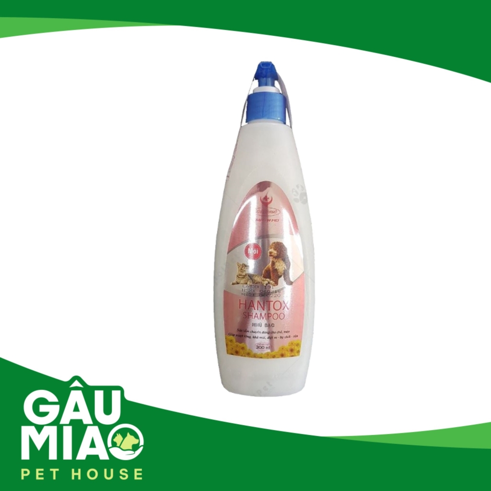Hantox Shampoo Nhũ Bạc 300ml