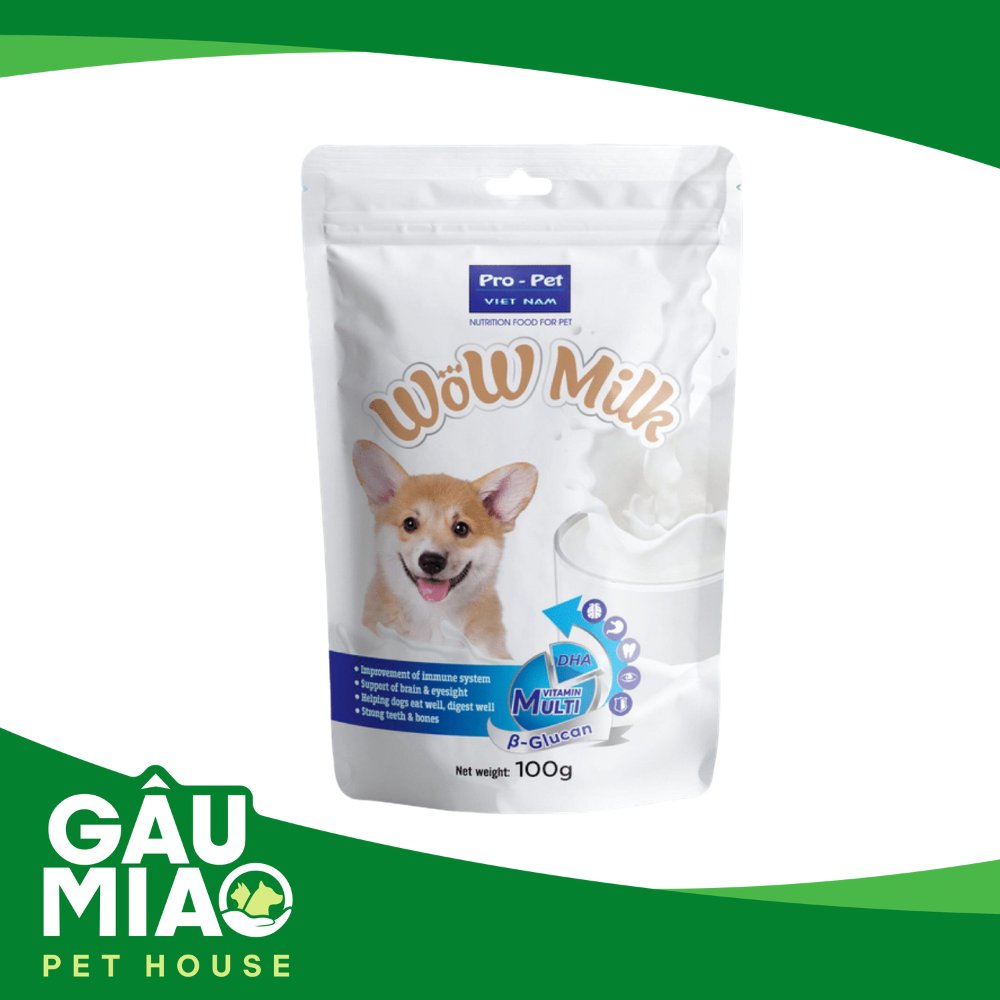 Pro Pet-Wow milk sữa cho chó