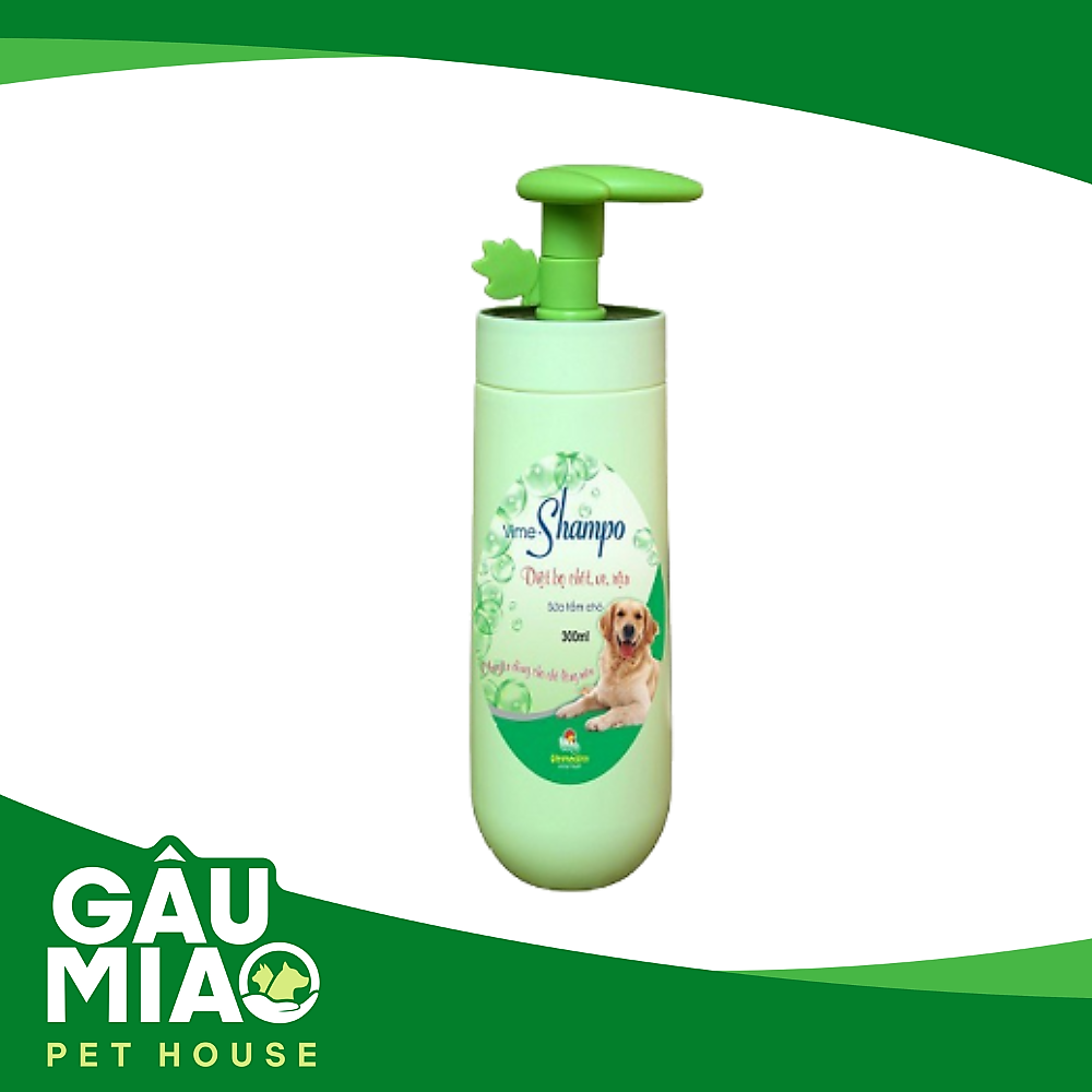 Vime-Shampo trị ve rận chó lông màu 300ml