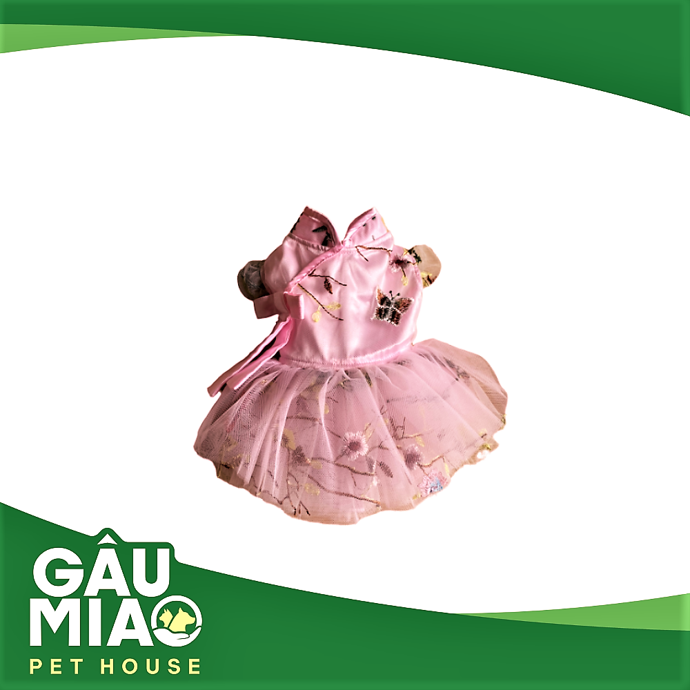 Đầm Công chúa ren hồng - s.XS (2)