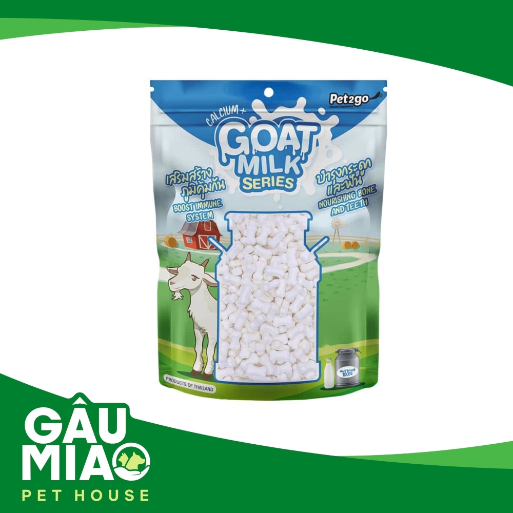 Sữa dê Calci Pet2go 500g