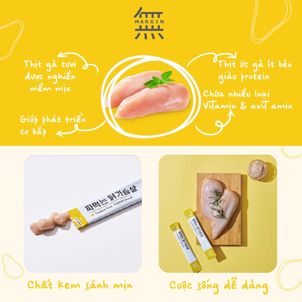 MUMARGIN Xốt thịt thật cho mèo 480g (12g*40 tuýp)