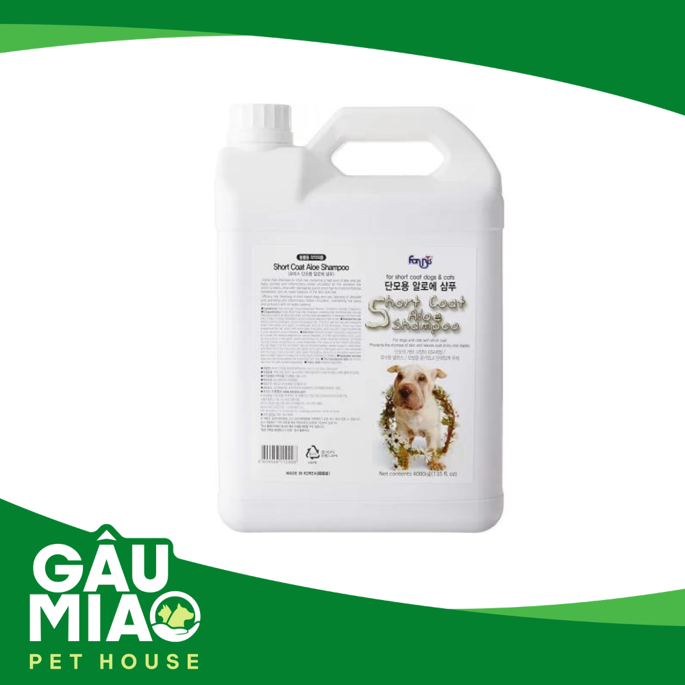 Forbis Short coat aloe shampoo