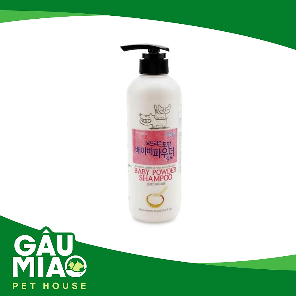 Forbis Baby Powder Shampoo_550ml