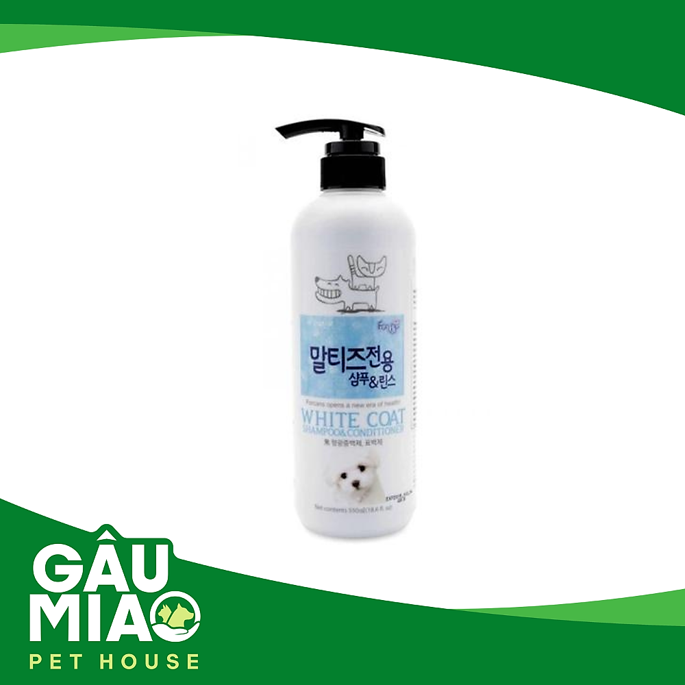 Forbis White Coat Shampoo_550ml