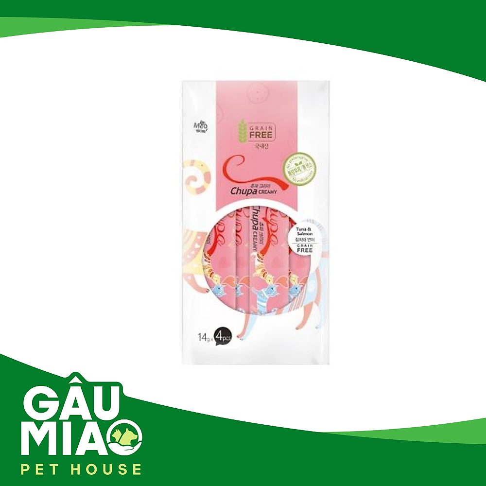 Chupa Creamy - Sốt dinh dưỡng cho mèo 56g (14g*4)